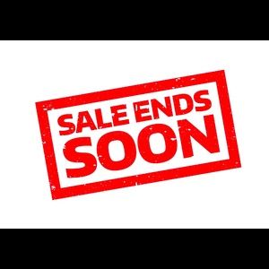 SALE ENDING SOON!!